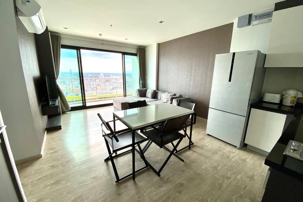 70Sqm 2 Bed - 2 Bath - Penthouse Condo The Base Central Pattaya 595 Buitenkant foto