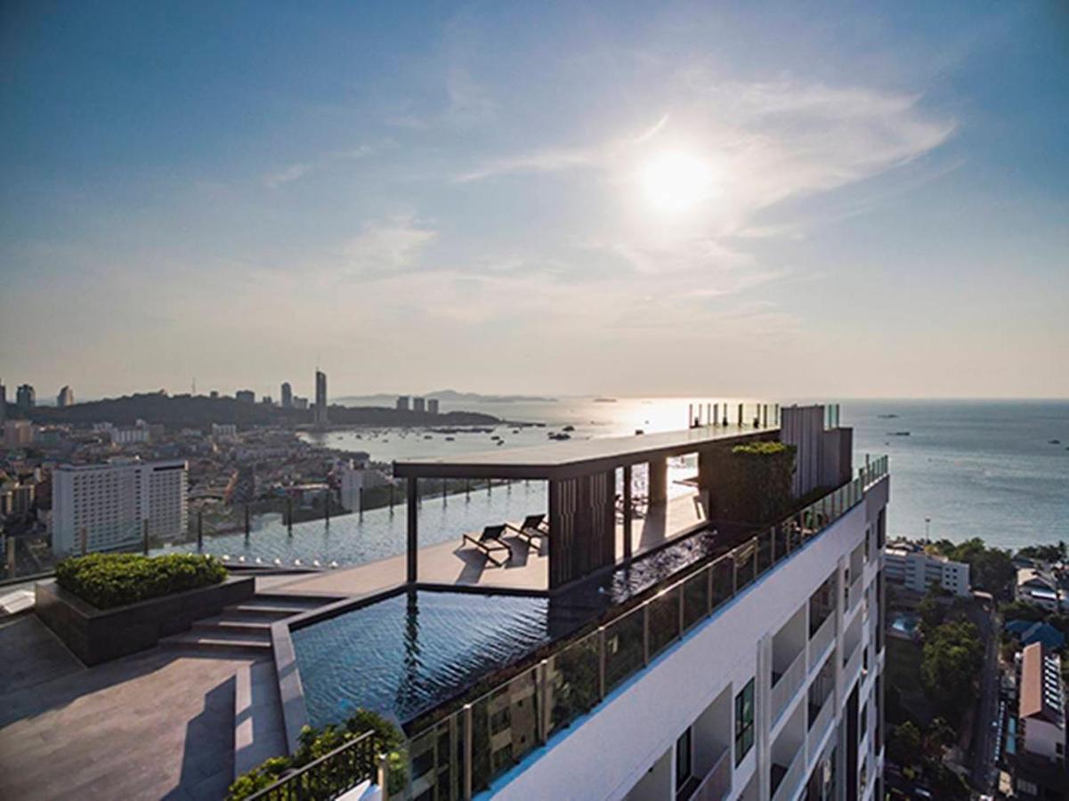 70Sqm 2 Bed - 2 Bath - Penthouse Condo The Base Central Pattaya 595 Buitenkant foto